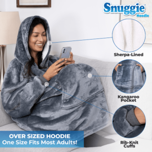 Snuggie Deluxe – Comfort Sleeve Blanket